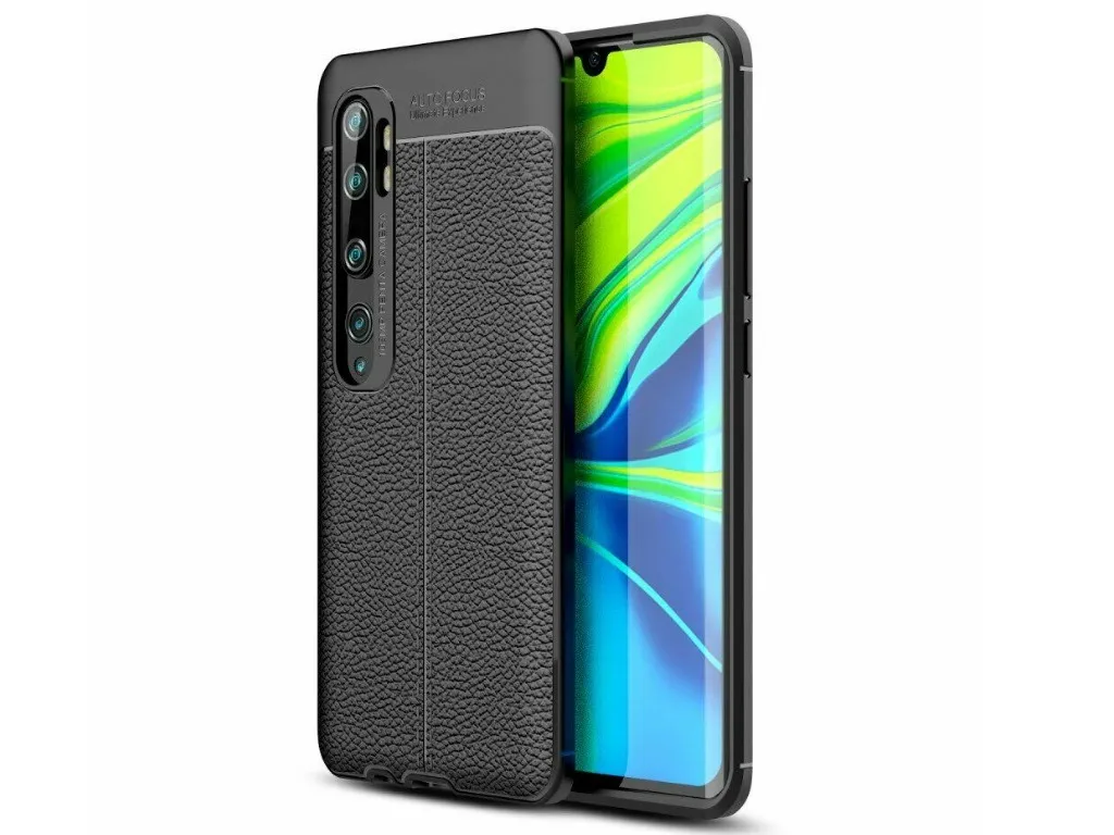 Чехол Xcover RedMi Note 10 Pro - Leather, Чёрный