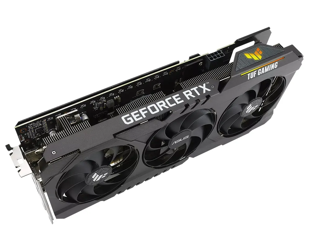 Видеокарта ASUS TUF-RTX3060TI-O8GD6XGAMING,  8GB GDDR6 256бит