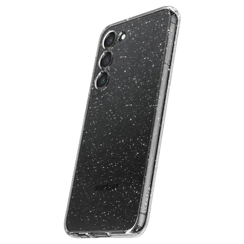 Чехол Spigen Samsung S23+, Liquid Crystal, Блестящий Кристалл