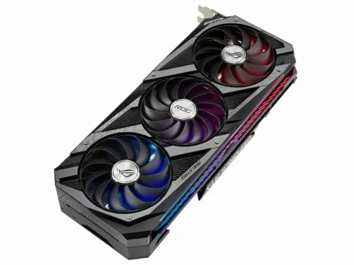 Видеокарта ASUS ROG-STRIX-RTX3070-O8G-V2-GAMING,  8GB GDDR6 256бит