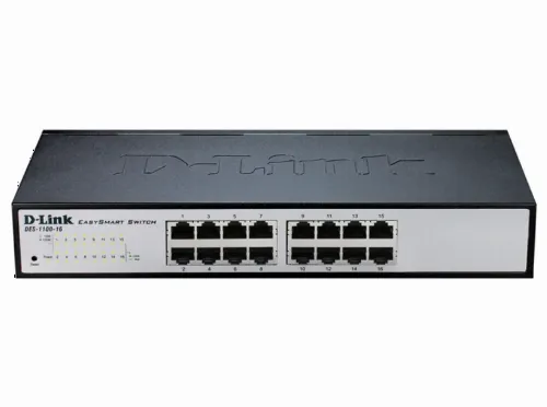 Switch de rețea D-Link DES-1100-16, 16x 10/100 Mbps