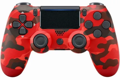 Controller wireless SONY PS DualShock 4 V2 Red Camouflage
