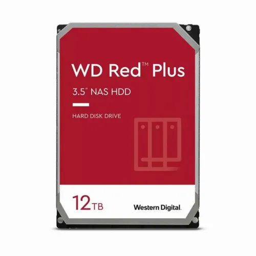 Жесткий диск Western Digital WD Red Plus, 3.5", 12 ТБ <WD120EFBX>