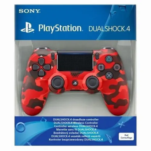 Controller wireless SONY PS DualShock 4 V2 Red Camouflage