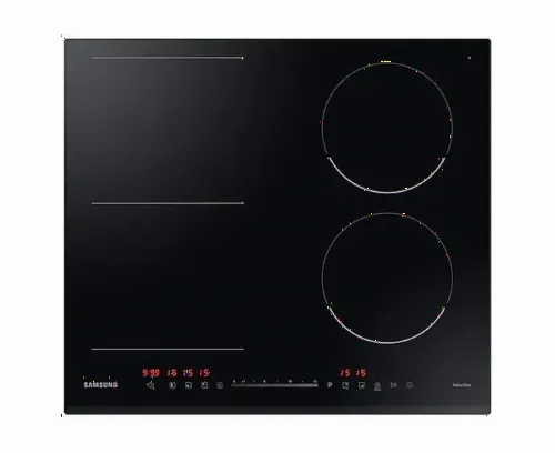 Plită cu inducție Samsung NZ64R3747BK/WT, Negru