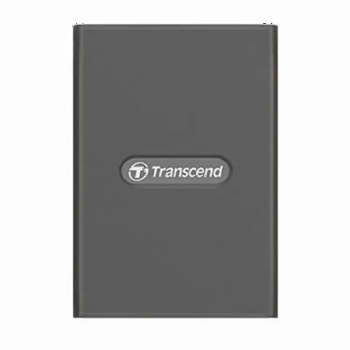 Кардридер Transcend TS-RDE2, USB Type-C, USB Type-A, Серый