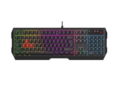 Gaming Keyboard & Mouse & Mouse Pad Bloody B1700, (B140N/ES7/BP-50M), Black, USB
