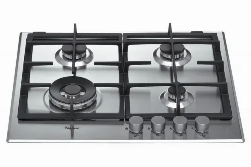 Plită pe gaz Whirlpool GMA 6422/IX, Oțel inoxidabil