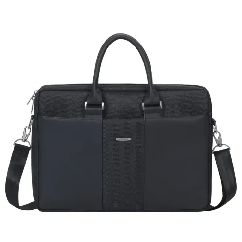 Geantă pentru Laptop RivaCase Narita, 15.6", Polyester, Negru
