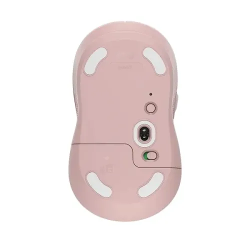 Wireless Mouse Logitech M650 L Signature, Optical, 400-4000 dpi, 5 buttons, 1xAA, 2.4GHz/BT, Rose