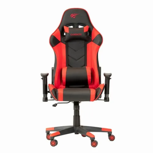 Игровое кресло Havit GC932, ПВХ Кожа, Черный/Красный