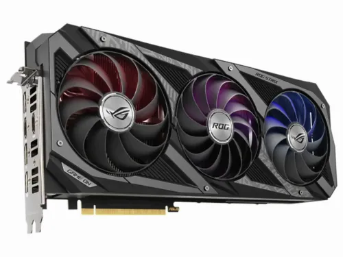 Видеокарта ASUS ROG-STRIX-RTX3070-O8G-V2-GAMING,  8GB GDDR6 256бит