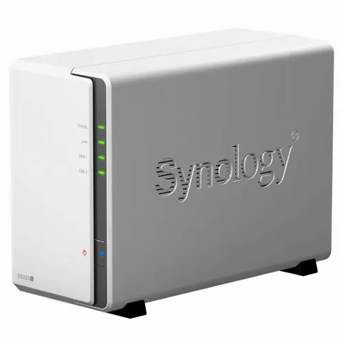 Stocare atașată la rețea SYNOLOGY DS220j, Alb