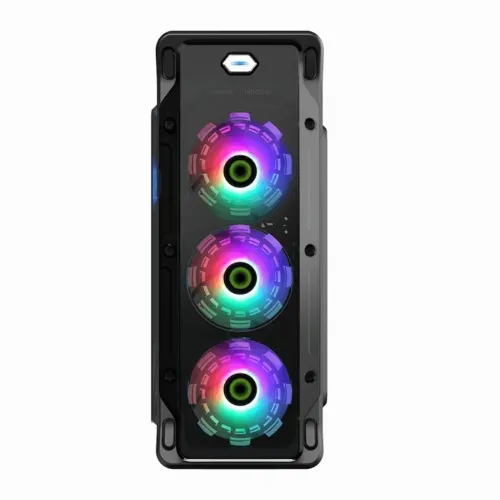 Carcasă PC Gamemax StarLight FRGB, Midi-Tower, ATX, Negru