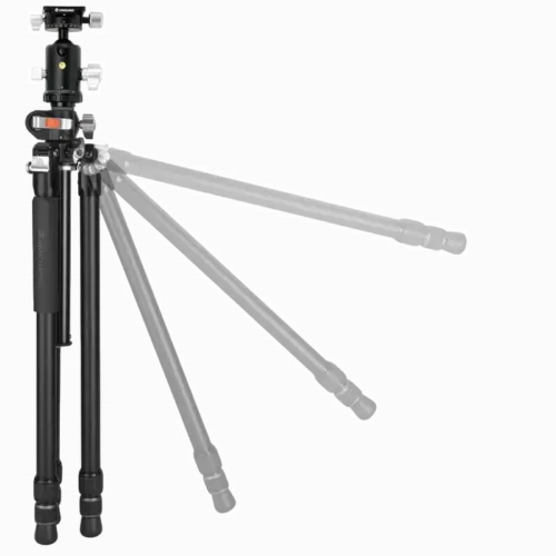 Tripied Foto-Video Vanguard VEO3+ 303ABS, Cap trepied de minge, Negru