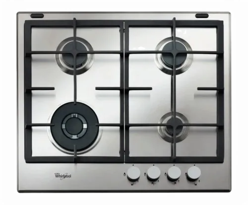 Plită pe gaz Whirlpool GMA 6422/IX, Oțel inoxidabil