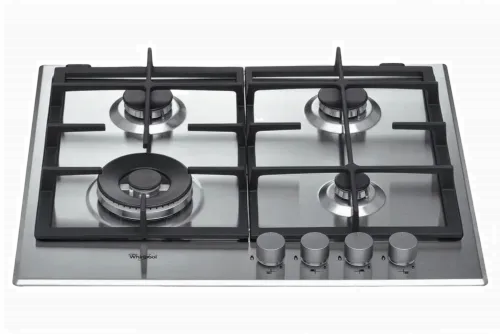 Plită pe gaz Whirlpool GMA 6422/IX, Oțel inoxidabil