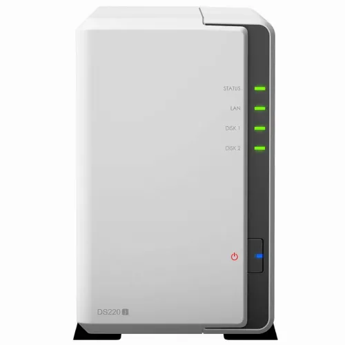 Stocare atașată la rețea SYNOLOGY DS220j, Alb