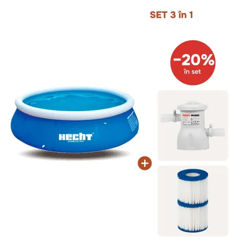 SET Piscina HECHT3276+pompa+filtre
