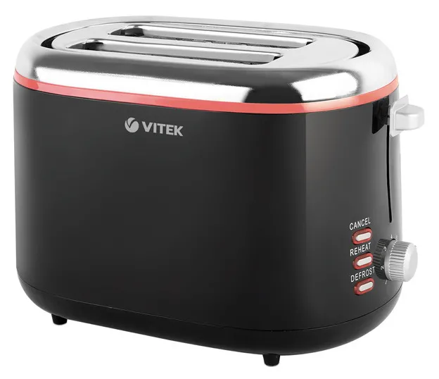 Toaster VITEK VT-7163, Negru
