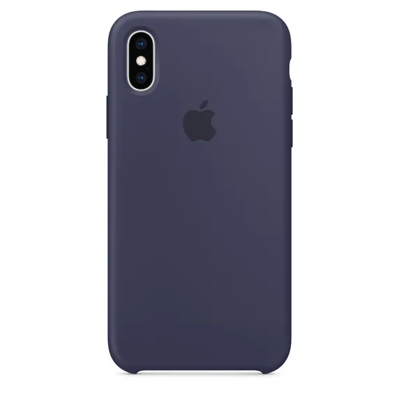 Чехол Apple iPhone XS Case, Темно-синий