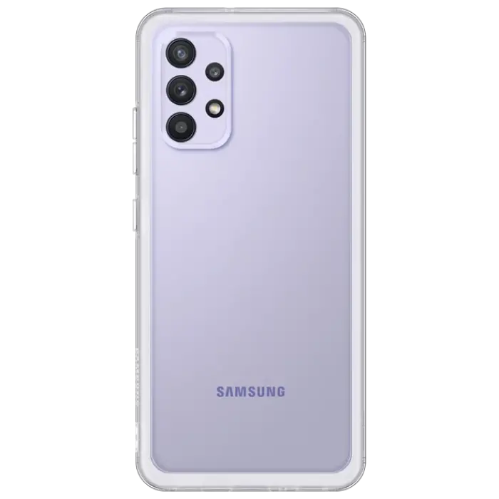 Чехол Samsung Soft Clear Cover Galaxy A32, Прозрачный