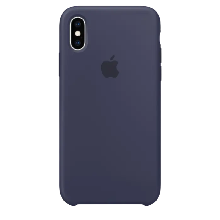 Чехол Apple iPhone XS Case, Темно-синий