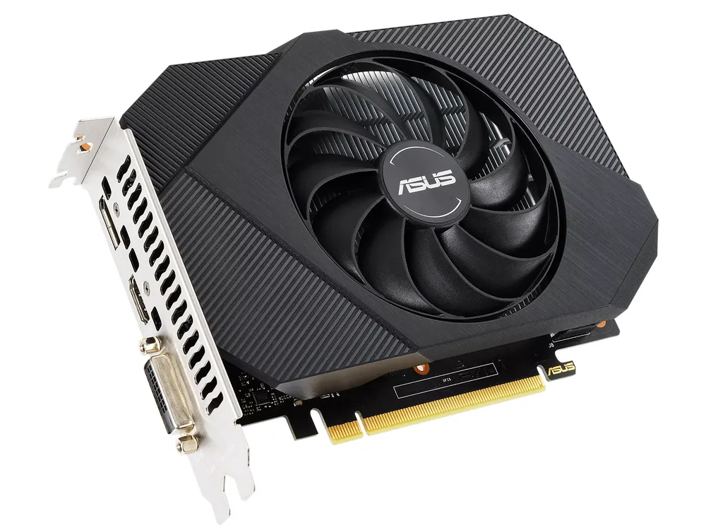 Видеокарта ASUS PH-GTX1650-O4GD6-P,  4ГБ GDDR6 128бит