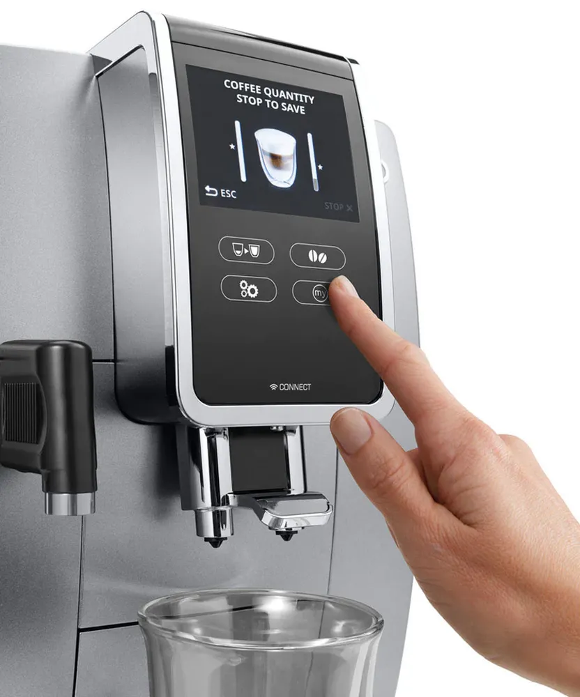 Espressor automat De'Longhi ECAM370.85.SB, Argintiu