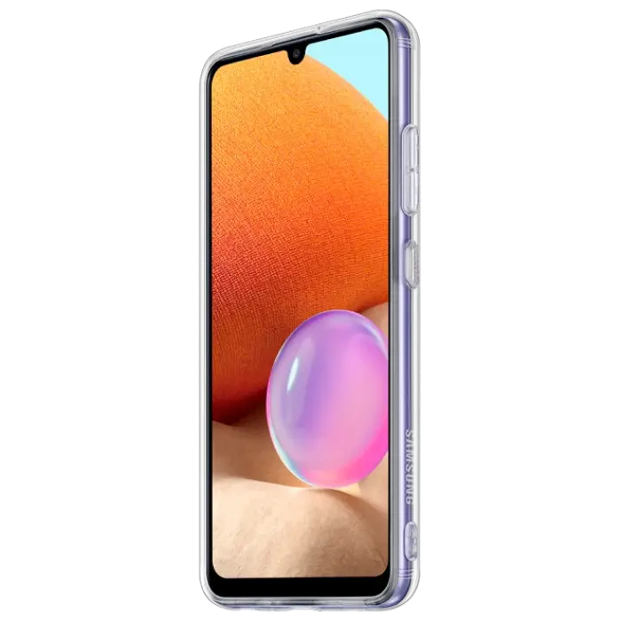 Чехол Samsung Soft Clear Cover Galaxy A32, Прозрачный