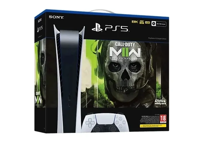 Игровая консоль SONY PlayStation 5, Белый, "Call of Duty: Modern Warfare II"