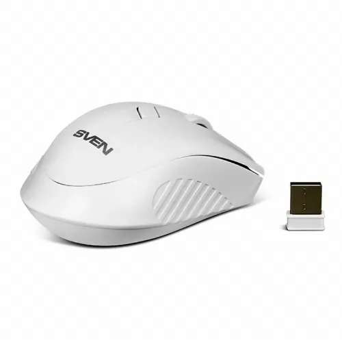 Mouse Wireless SVEN RX-325, Alb