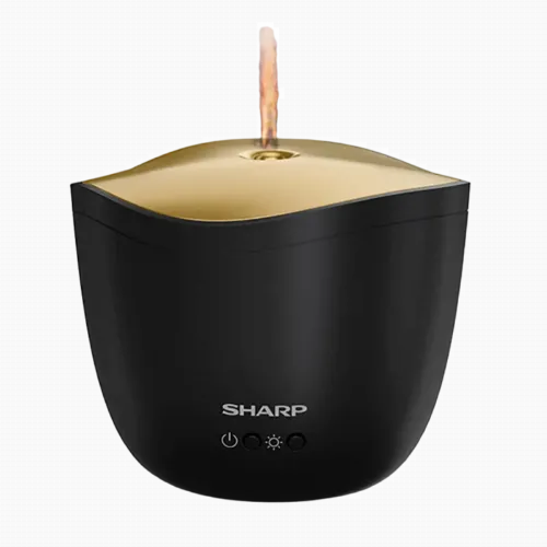 Аромадиффузор электрический Sharp DF-A1EBS01, Черный | Золотистый