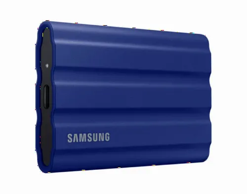 1.0TB Samsung Portable SSD T7 Shield Blue, USB-C 3.1 (88x59x13mm, 98g, R/W:1050/1000MB/s, IP65)