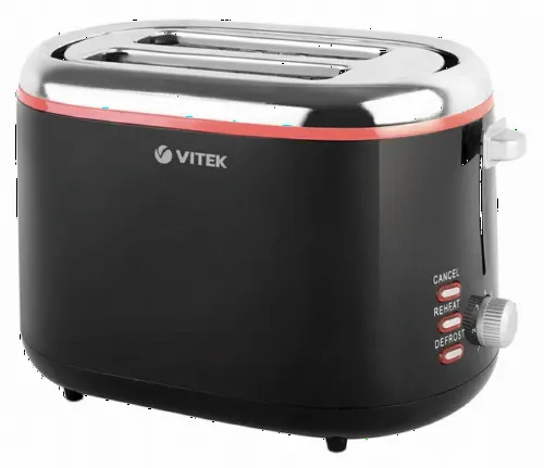 Toaster VITEK VT-7163, Negru