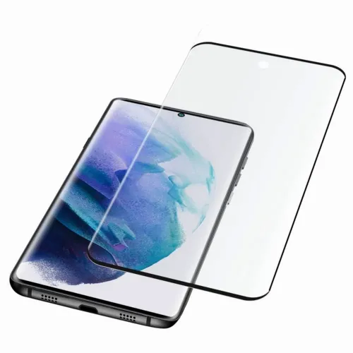Sticlă de protecție Cellularline Impact Glass Curved- Galaxy S22 Ultra, Transparent