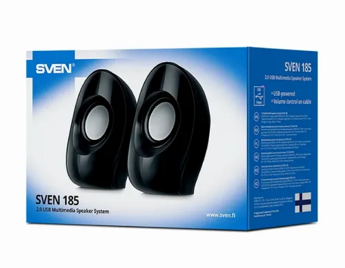 Портативная колонка SVEN "185", Чёрный