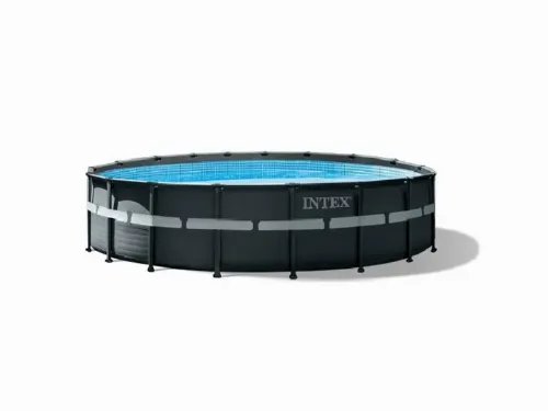 Каркасный бассейн Intex XTR Ultra Frame, 26423л, Чёрный, 26330