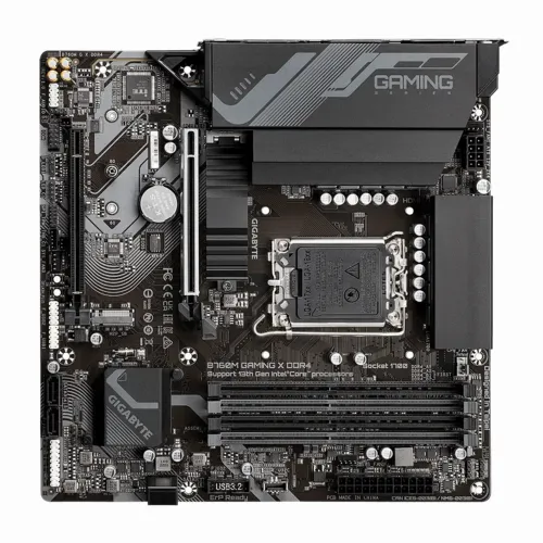 Placă de bază Gigabyte B760M GAMING X DDR4, LGA1700, Intel B760, Micro-ATX