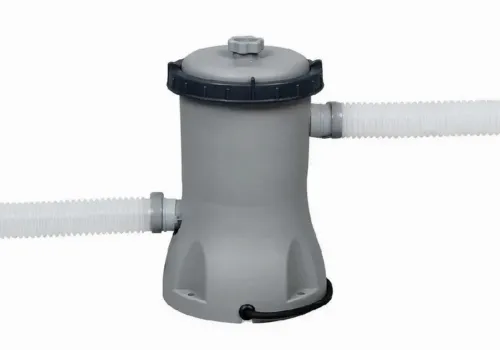 Piscină cu cadru metalic Bestway Power Steel, 19281L, Gri, 6942138982978