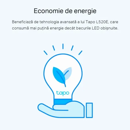 Bec inteligent TP-LINK Tapo L520E, E27, Alb