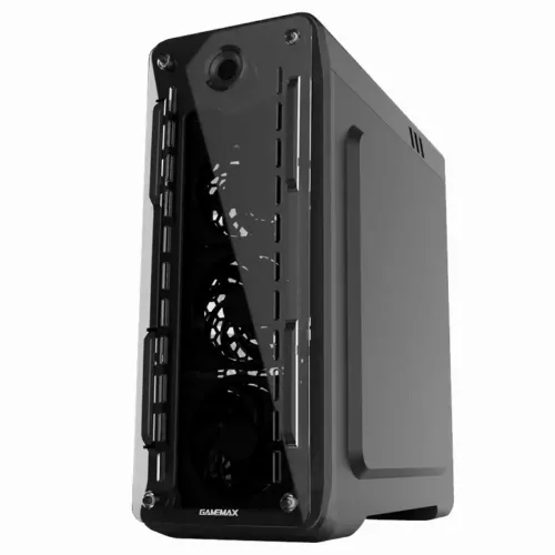 Компьютерный корпус Gamemax Optical, Midi-Tower, ATX, Чёрный