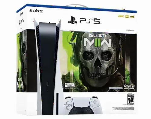 Consolă de jocuri SONY PlayStation 5, Alb, "Call of Duty: Modern Warfare II"