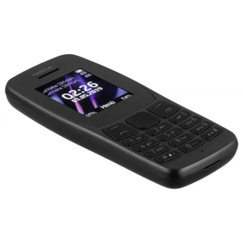 Telefon mobil Nokia 110, Negru