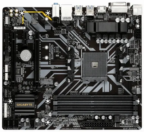 Placă de bază Gigabyte B450M DS3H V2 1.0, AM4, AMD B450, Micro-ATX