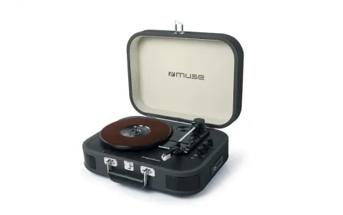 Sistem audio MUSE MT-201 GLD, Negru
