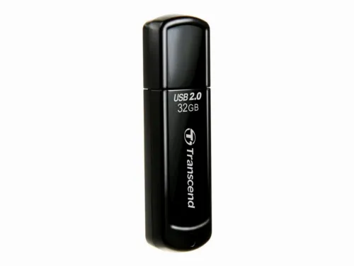 Memorie USB Transcend JetFlash 350, 32GB, Negru