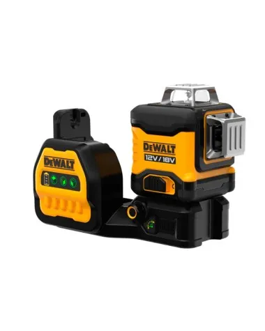 Nivela laser cu 3 linii (1 orizontala si 2 verticale) DeWALT DCE089NG18-XJ (fara ac-tor)