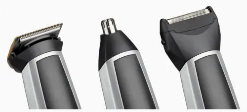 Trimmer pentru bărbați BaByliss 8-in-1 Titanium Multi Trimmer MT726E, Argintiu | Negru
