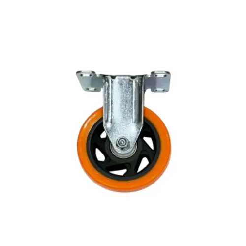 Roata fixa TECHNOWORKER portocalie 4 inch